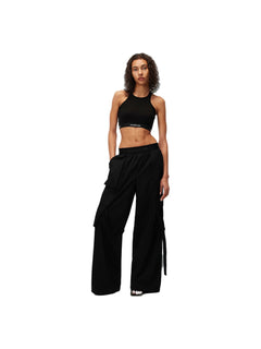 Black Loose Cargo Pants - ANN ANDELMAN