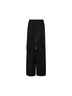 Black Loose Cargo Pants - ANN ANDELMAN