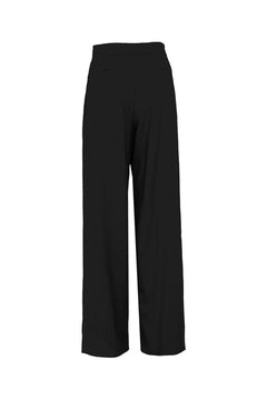 Black Loose Fit Suit Pants - ANN ANDELMAN