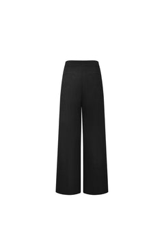 Black Parachute Suit Pants - ANN ANDELMAN
