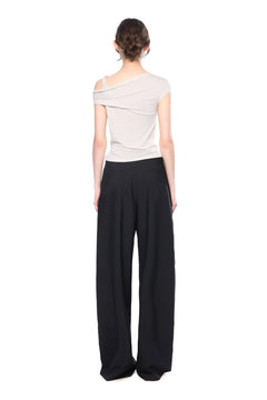 Black Parachute Suit Pants - ANN ANDELMAN