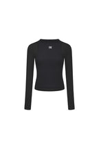 Black Patchwork Knit Top - ANN ANDELMAN