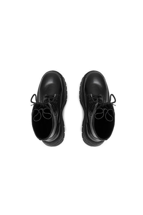 Black Platform Martin Boots - ANN ANDELMAN