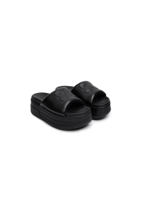 Black Platform Sandals - ANN ANDELMAN