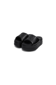 Black Platform Sandals - ANN ANDELMAN