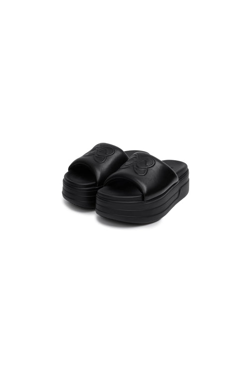 Black Platform Sandals - ANN ANDELMAN