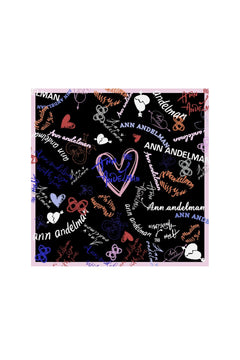 Black Scarf (Backless Tube Top) - ANN ANDELMAN