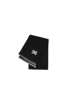 Black Ski Series Knitted Scarf - ANN ANDELMAN