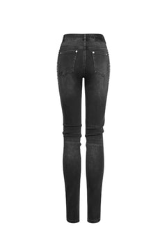 Black Skinny Jeans - ANN ANDELMAN