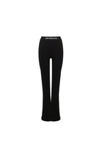 Black Stretch Waistband Pants - ANN ANDELMAN