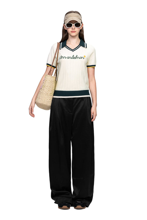 Black Suit Pants - ANN ANDELMAN