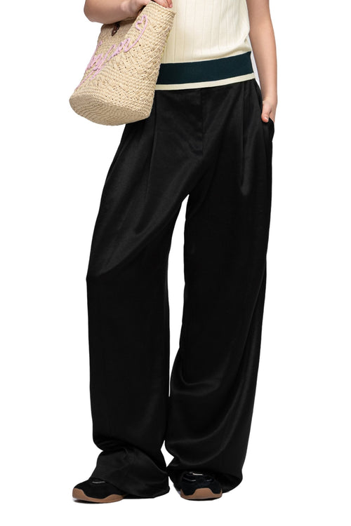 Black Suit Pants - ANN ANDELMAN