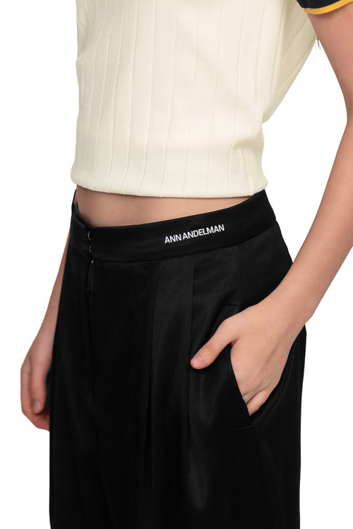 Black Suit Pants - ANN ANDELMAN