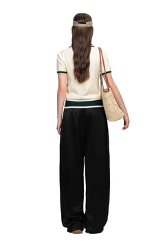 Black Suit Pants - ANN ANDELMAN