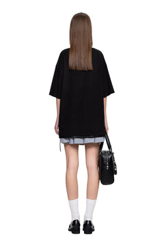 Black Tie Bow Skirt - ANN ANDELMAN