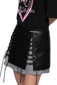 Black Tie Bow Skirt - ANN ANDELMAN