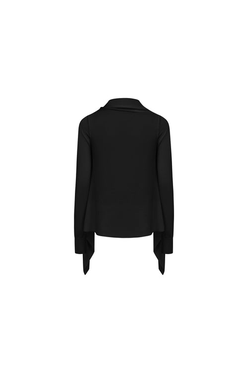Black Vest and Cardigan Two-piece Set - ANN ANDELMAN