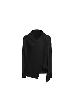 Black Vest and Cardigan Two-piece Set - ANN ANDELMAN
