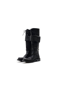 Black Vintage Boots - ANN ANDELMAN