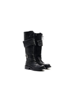 Black Vintage Boots - ANN ANDELMAN