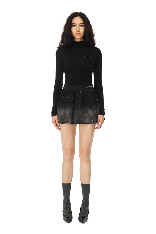 Black Wool Sweater - ANN ANDELMAN