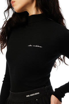 Black Wool Sweater - ANN ANDELMAN