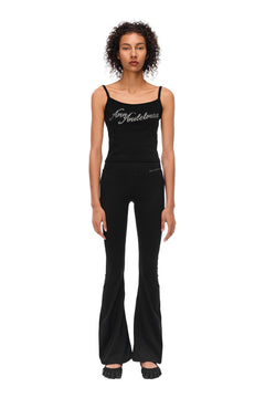 Black Yoga Pants - ANN ANDELMAN