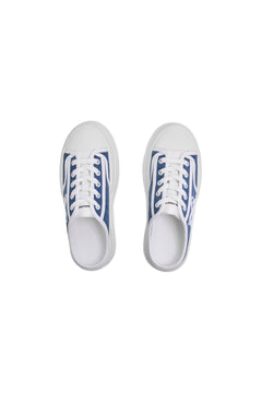 Blue Canvas Shoes - ANN ANDELMAN