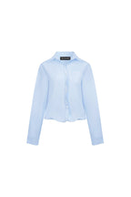 Blue Casual Design Shirt - ANN ANDELMAN