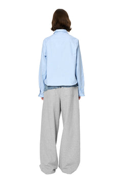 Blue Casual Design Shirt - ANN ANDELMAN