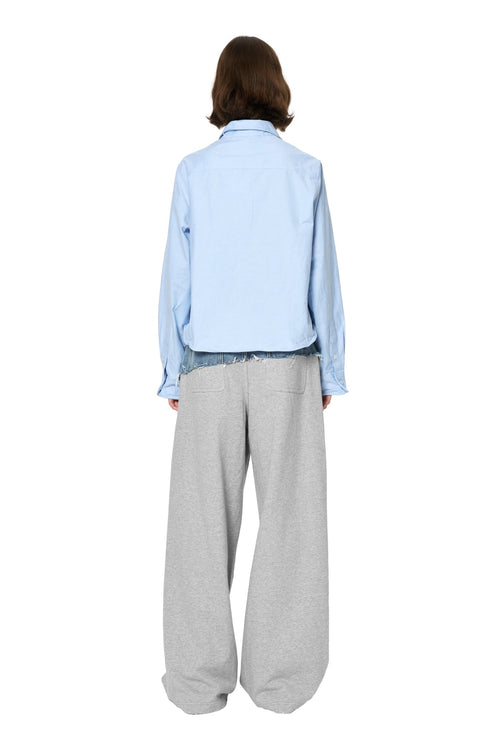 Blue Casual Design Shirt - ANN ANDELMAN