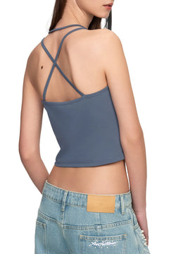 Blue Cross Camisole - ANN ANDELMAN