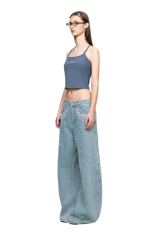 Blue Cross Camisole - ANN ANDELMAN