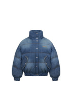 Blue Denim Down Jacket - ANN ANDELMAN