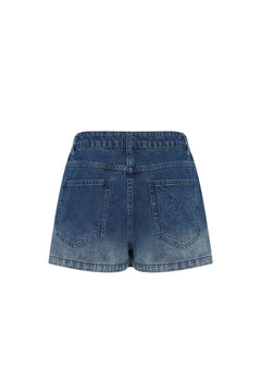 Blue Denim Skort - ANN ANDELMAN
