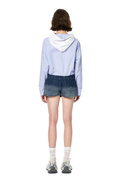 Blue Denim Skort - ANN ANDELMAN