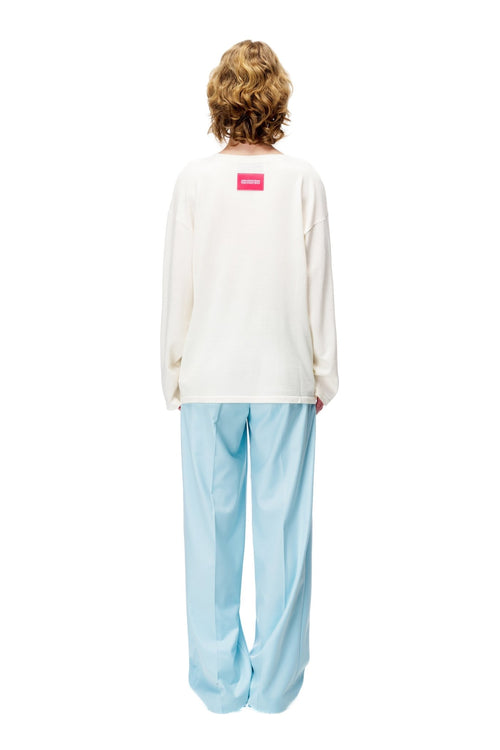 Blue Loose Fit Suit Pants M Blue Loose Fit Suit Pants M