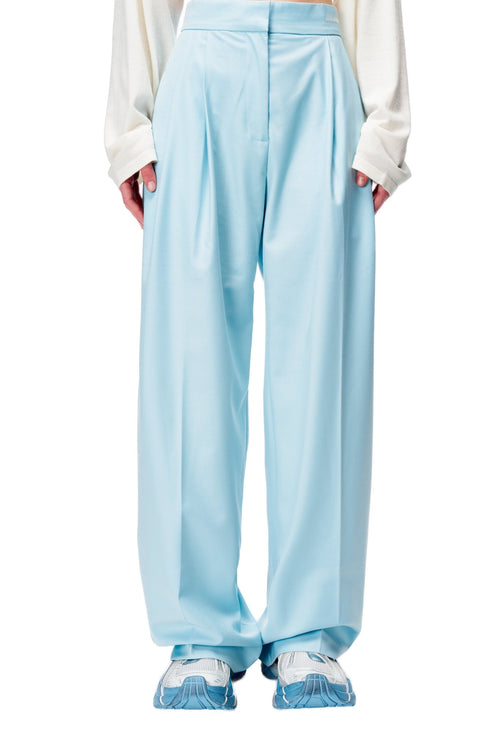 Blue Loose Fit Suit Pants M Blue Loose Fit Suit Pants M