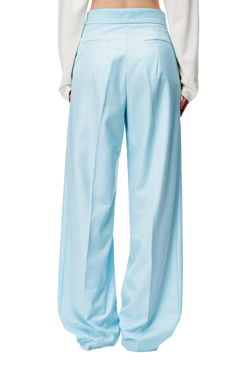 Blue Loose Fit Suit Pants M Blue Loose Fit Suit Pants M