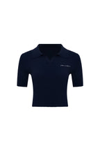 Blue Polo Shirt - ANN ANDELMAN