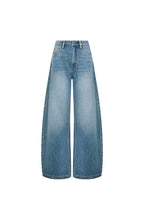 Blue Studded Scimitar Jeans - ANN ANDELMAN