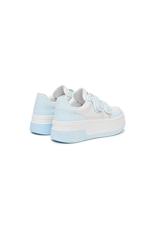 Blue Velcro Sneakers - ANN ANDELMAN