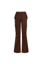 Brown Flared Pants - ANN ANDELMAN