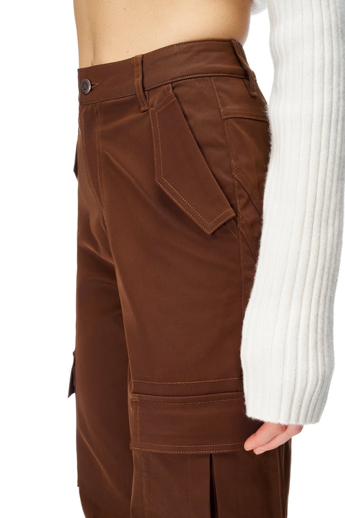 Brown Flared Pants - ANN ANDELMAN