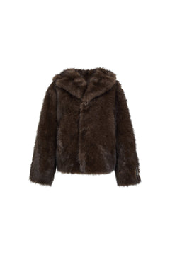Brown Fur Coat - ANN ANDELMAN
