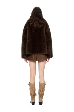 Brown Fur Coat - ANN ANDELMAN