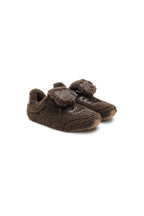Brown Furry Birkenstocks - ANN ANDELMAN