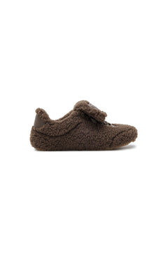 Brown Furry Birkenstocks - ANN ANDELMAN