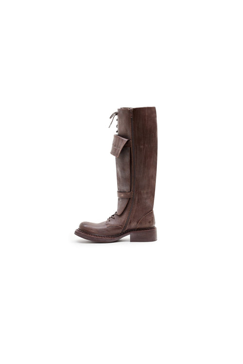 Brown Vintage Boots - ANN ANDELMAN