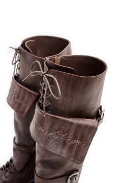 Brown Vintage Boots - ANN ANDELMAN